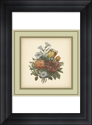Framed Tuscany Bouquet (P) VI Print