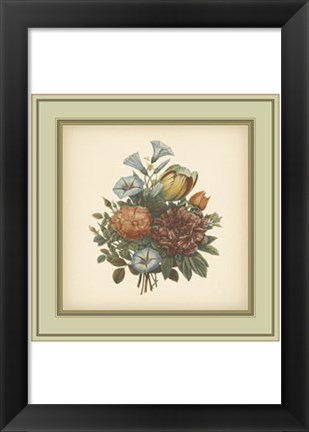 Framed Tuscany Bouquet (P) VI Print