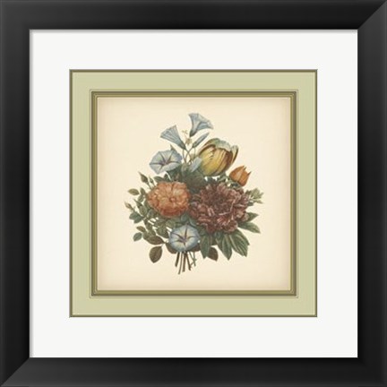 Framed Tuscany Bouquet (P) VI Print