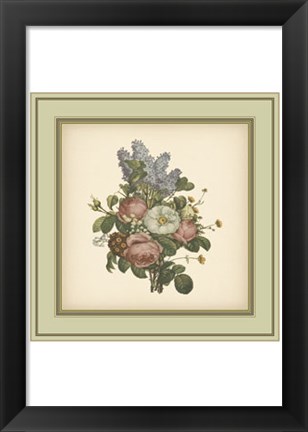 Framed Tuscany Bouquet (P) VII Print