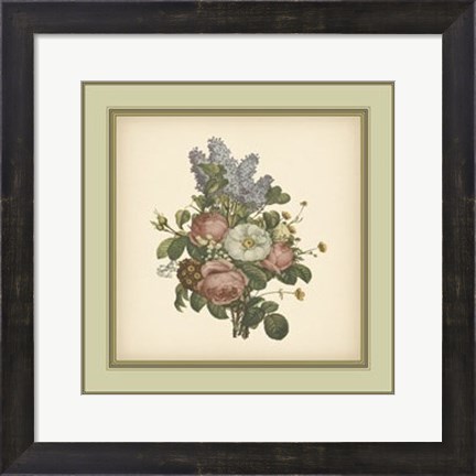 Framed Tuscany Bouquet (P) VII Print