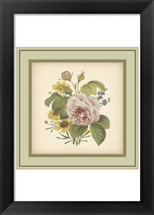 Framed Tuscany Bouquet (P) VIII Print