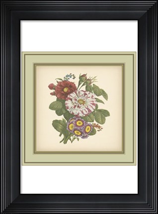 Framed Tuscany Bouquet (P) X Print