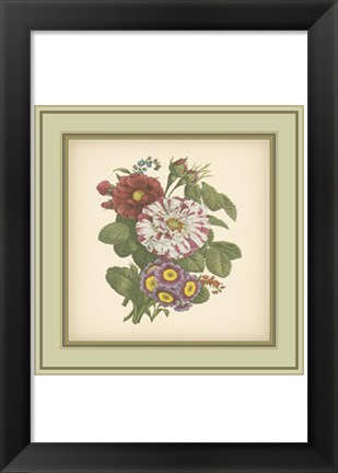 Framed Tuscany Bouquet (P) X Print