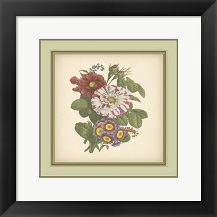 Framed Tuscany Bouquet (P) X Print