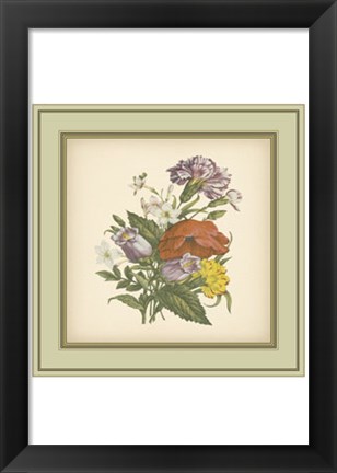 Framed Tuscany Bouquet (P) XI Print