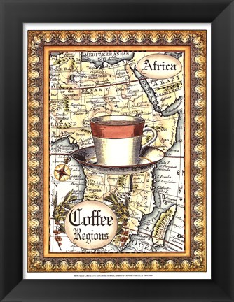 Framed Exotic Coffee (D) II Print