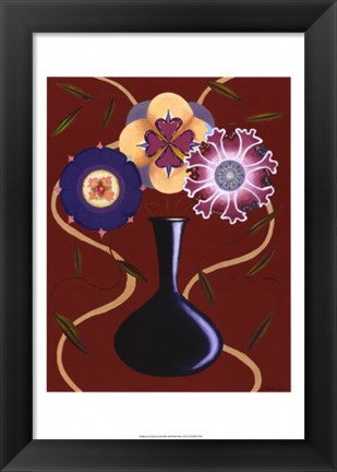 Framed Loft Flowers III Print