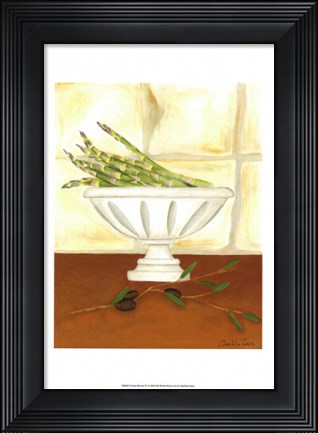 Framed Tuscan Harvest IV Print