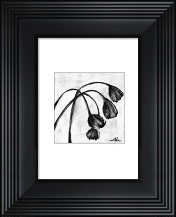 Framed Mini Swooning Tulips I (NA) Print