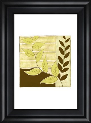 Framed Patchwork Garden II Print