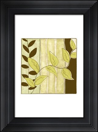 Framed Patchwork Garden III Print