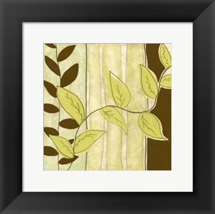 Framed Patchwork Garden III Print