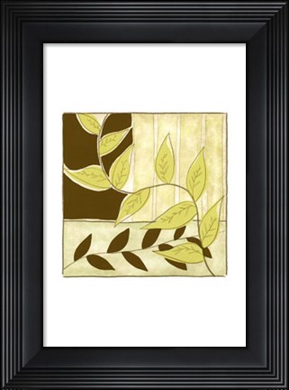 Framed Patchwork Garden IV Print