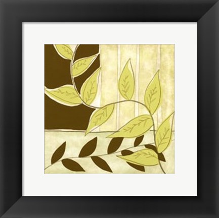 Framed Patchwork Garden IV Print