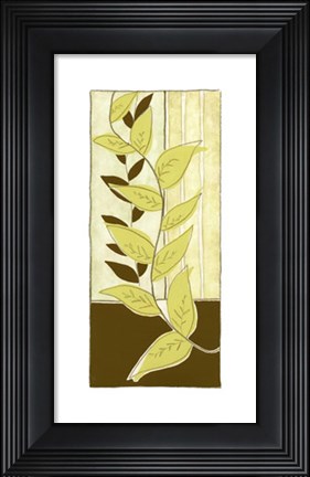 Framed Patchwork Garden V Print