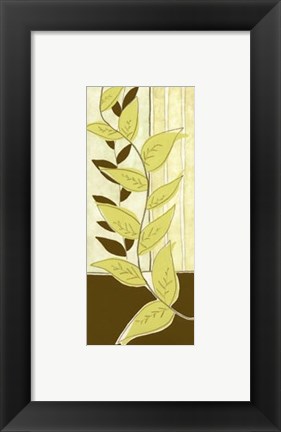 Framed Patchwork Garden V Print