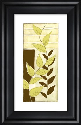 Framed Patchwork Garden VI Print