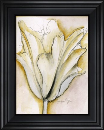 Framed Fluid Beauty II Print