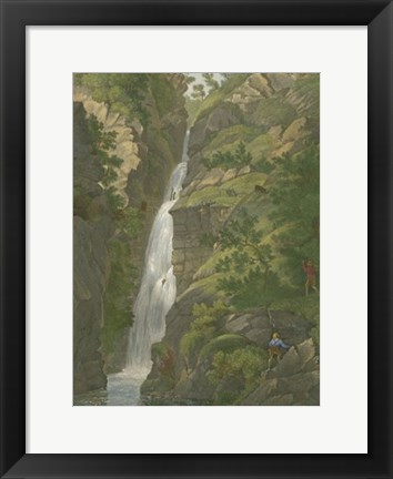 Framed Tranquil Cascade II Print