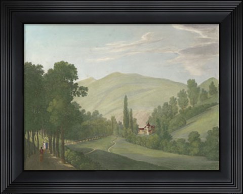 Framed Tranquil Cascade III Print