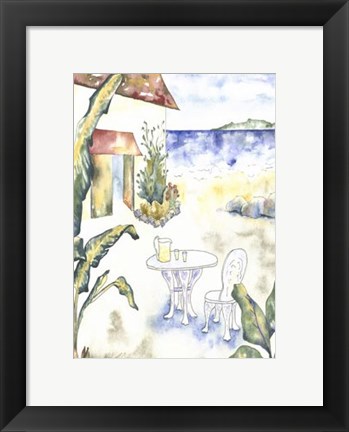 Framed Tropical Holiday II Print