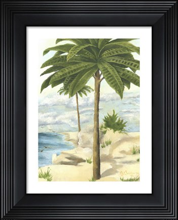 Framed Tropical Interlude I Print