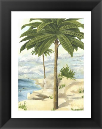 Framed Tropical Interlude I Print