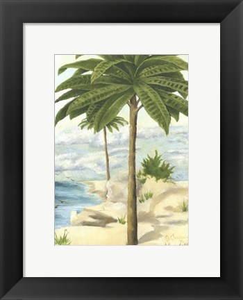 Framed Tropical Interlude I Print