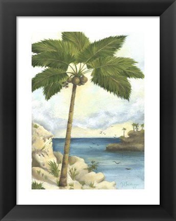 Framed Tropical Interlude II Print