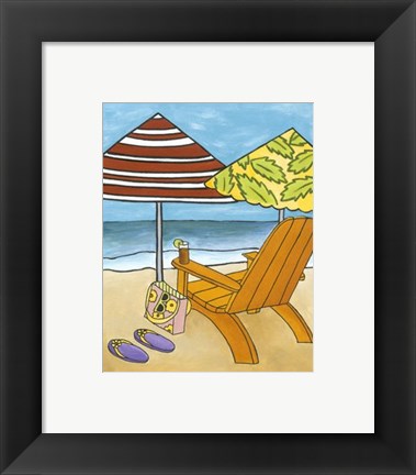 Framed Summer I Print