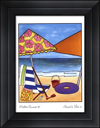 Framed Summer II Print