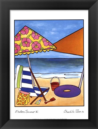 Framed Summer II Print