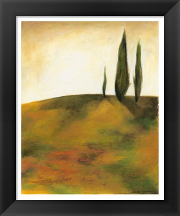 Framed Study at Sunset I Print