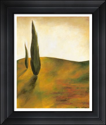 Framed Study at Sunset II Print