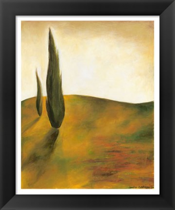 Framed Study at Sunset II Print