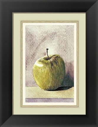 Framed Granny Smith Apple Print