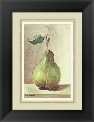 Framed Perfect Pear Print