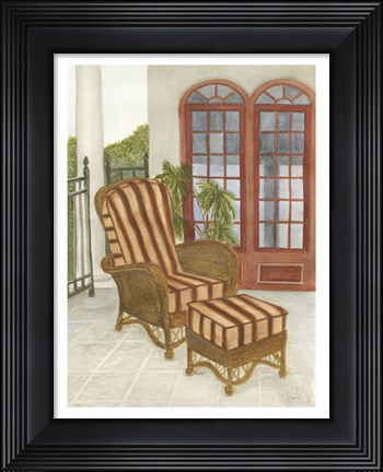 Framed Tranquil Breezes I Print