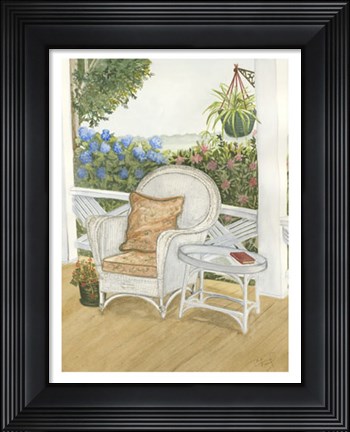 Framed Tranquil Breezes II Print