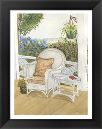 Framed Tranquil Breezes II Print