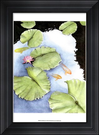 Framed Koi Reflection II Print