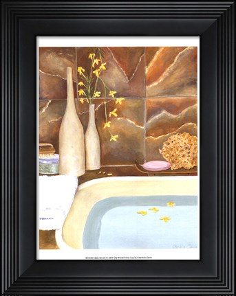 Framed Oasis III (D) Print