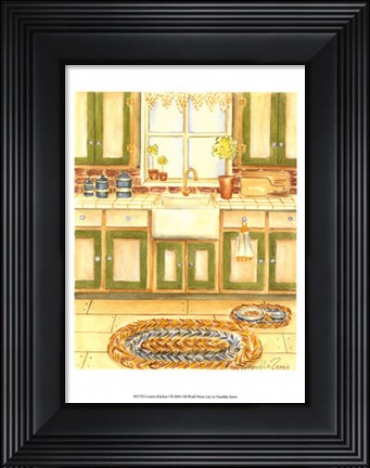 Framed Country Kitchen I Print