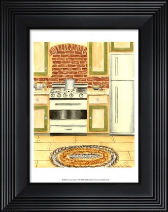 Framed Country Kitchen II Print
