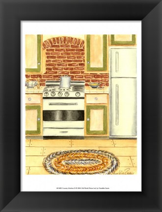 Framed Country Kitchen II Print