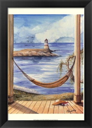 Framed Lighthouse View II Print