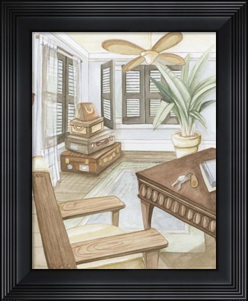 Framed Grand Hotel Vignette I (D) Print