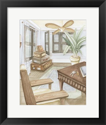 Framed Grand Hotel Vignette I (D) Print