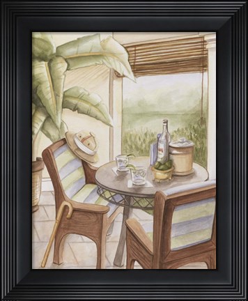 Framed Grand Hotel Vignette II (D) Print